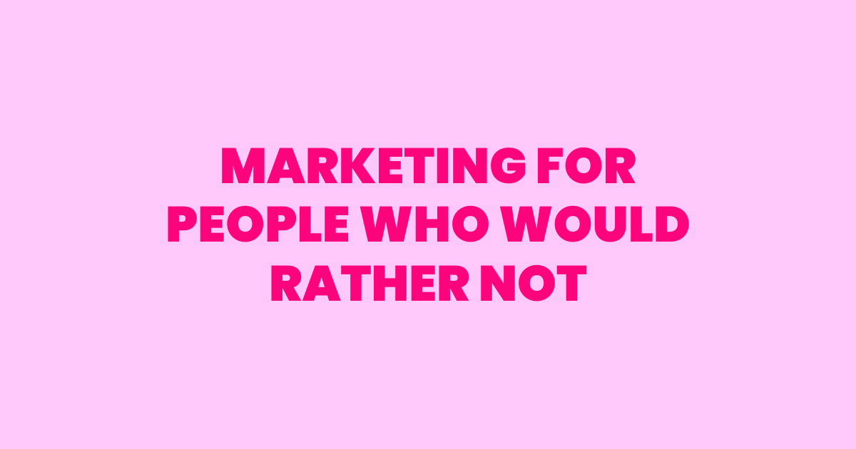 Neurospicy Marketing: Six months of auDHD marketing mentorship to help you write content that actually sounds like you